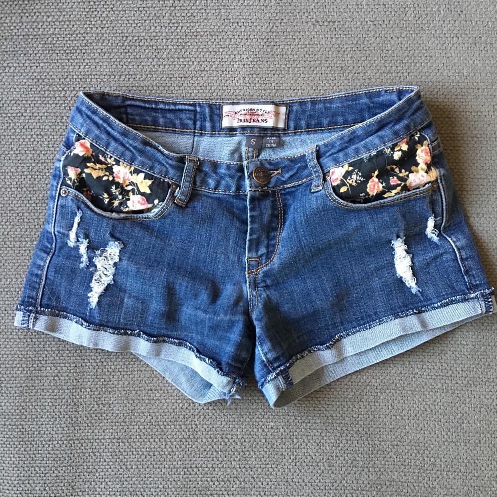 American Style Iris Jeans Shorts